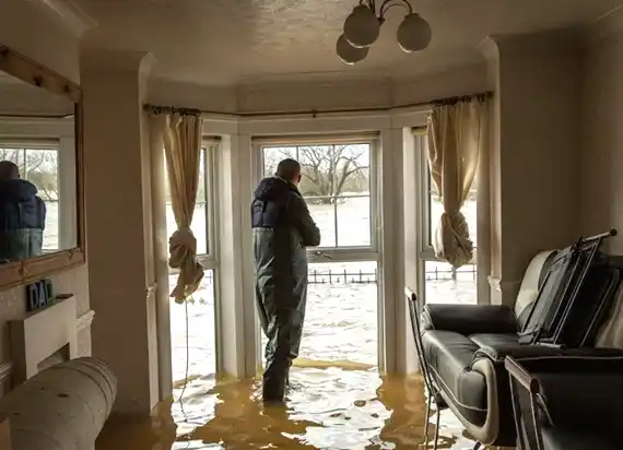 water damage restoration service Brownsburg